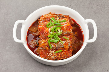 Cooking, food, braised hairtail, food ingredients, Korean food, Korean food, Korean food, hairtail, fish,요리, 음식,조림,갈치조림, 식재료, 한식, 한국음식 ,한국요리,갈치,생선,