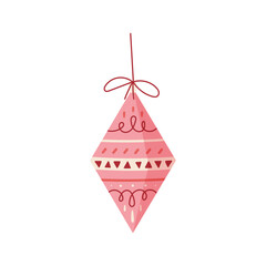 Christmas cute balloon vector illustration