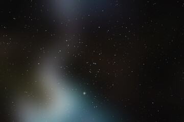 Blurred neon background for overlay.