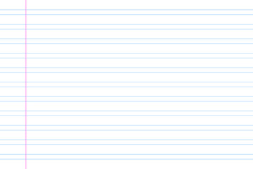 Notebook paper background. Horizontal Line note document