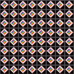 Colorful Abstract Background. Pattern of Geometric Shapes