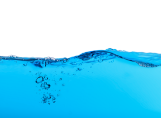 Water splash isolated on transparent background (.PNG)