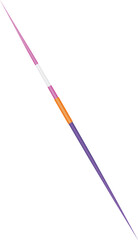 Isolated Javelin Vector Illustration Graphic