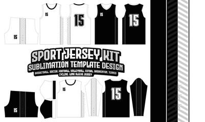 Brooklyn Nets Jersey design Template 171 pattern textile t-shirt, Soccer, Football, E-sport, Volleyball, basketball, futsal