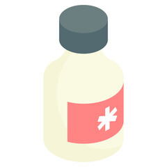 Perfect design icon of syrup bottle