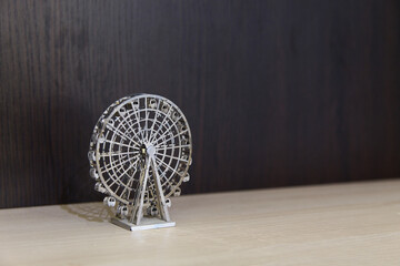 toy ferris wheel closeup toy