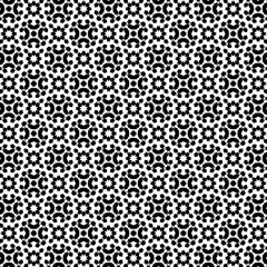 black and white seamless pattern