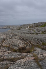 Rocky landscape near Marstrand, Sweden