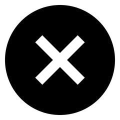 Icon Cancel With Style Glyph