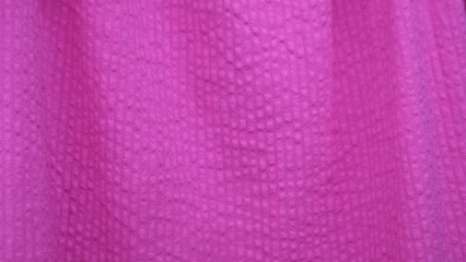 pink fabric texture as background