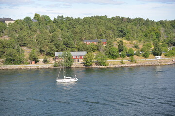 The archipelago of Stockholm, Sweden