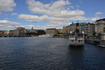 Fototapeta na wymiar The city of Stockholm in Sweden