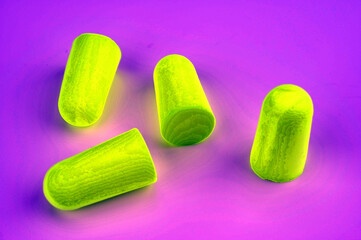 Colorful hair ties with barrettes