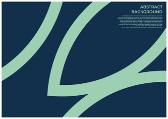 abstract blue background with green line