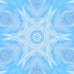 pale blue sky with white cloud pattern and design