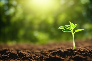 Concept of growing plants