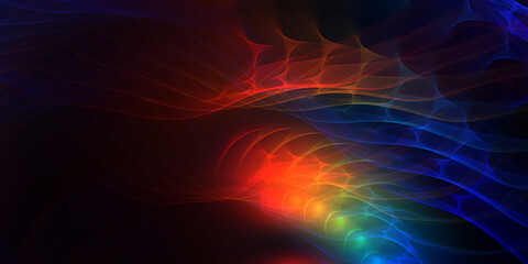 Fototapeta premium Fraktal Hintergrund Motiv für Drucksachen und Internet