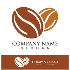 coffee bean icon drink logo images