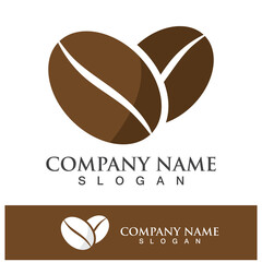 coffee bean icon drink logo images