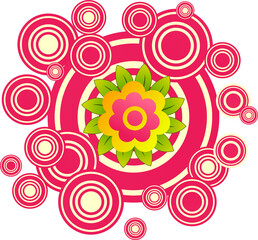 PNG flowers. Vintage floral elements Isolated botanical illustration for a wedding card.