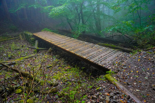 Akuba touge, Mount Mitake ,Nabewari, Okutama, Tokyo, Japan