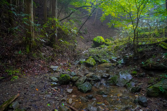 Akuba touge, Mount Mitake ,Nabewari, Okutama, Tokyo, Japan