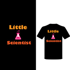 Little Scientist t shirt design