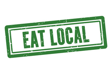 Stamp - eat local