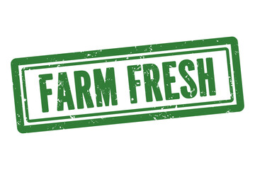 Stamp - farm fresh