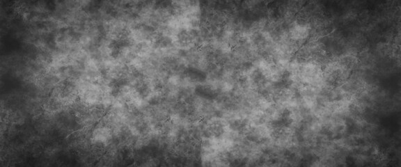 Fototapeta na wymiar black wall, stone texture for the background. beautiful grey watercolor grunge. black marble texture background. misty effect for film , text or space. vector illustration