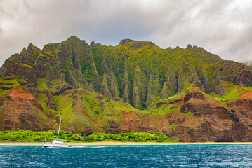 The Napali Coast of Kauai, Hawaii. © Acker