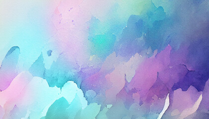 Abstract watercolor background in blue colors. AI