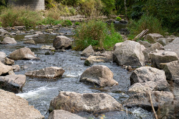 river in the mountains