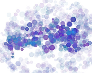 abstract background with bubbles