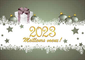 2023 – Meilleurs vœux – Happy New Year