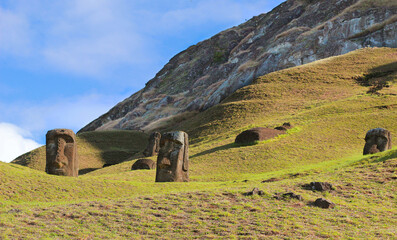 Fototapeta na wymiar Rapa Nui, Easter Island
