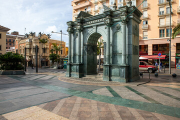 Ceuta Traditional Architecture in a Spanish Enclave in Africa. Ceuta Shares a Border with Morocco....