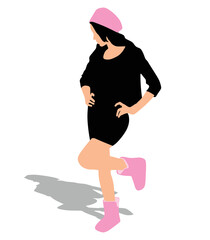 Beautiful young woman