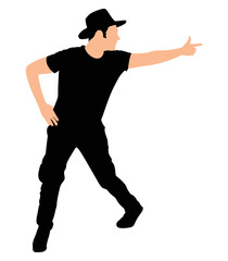 Man dancing