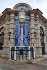 Ceuta Traditional Architecture in a Spanish Enclave in Africa. Ceuta Shares a Border with Morocco....