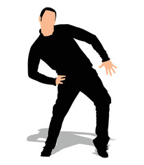 Man dancing