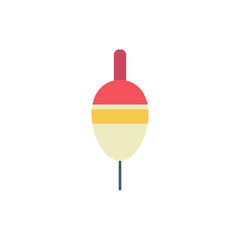 Fishing buoys. Fishing hooks and lures for anglers.