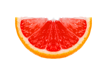 grapefruit slice on transparent png
