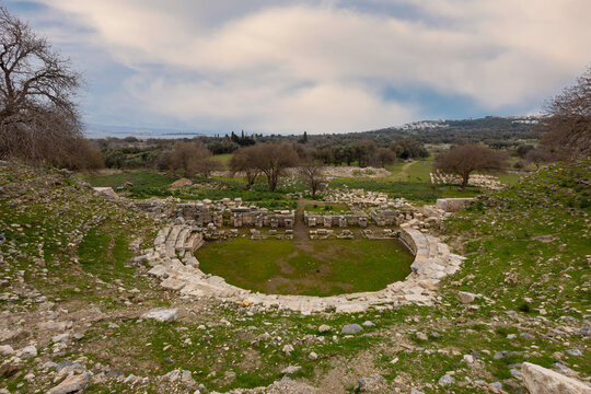 The Bouleuterion In Teos Ancient City