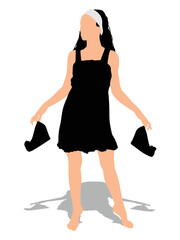 Beautiful young woman