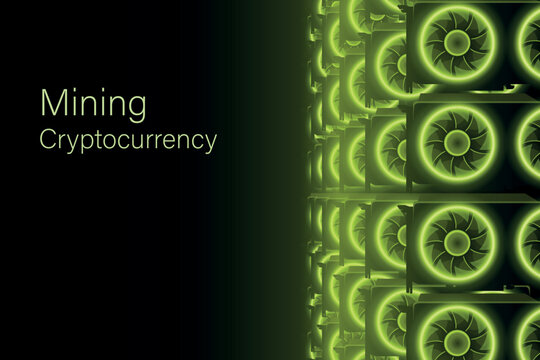 gpu in big group for mining crypto