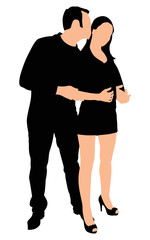 Young couple in love