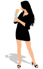 Beautiful young woman