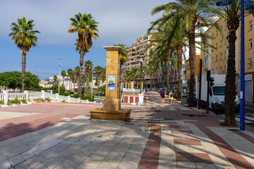 Ceuta Traditional Architecture in a Spanish Enclave in Africa. Ceuta Shares a Border with Morocco....