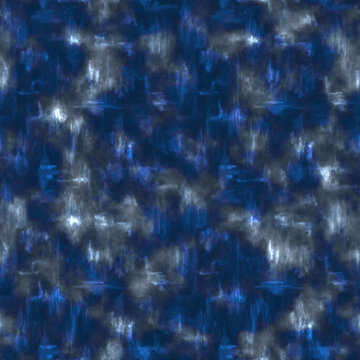Beautiful Abstract Grunge Decorative Navy Blue Dark Stucco Wall Background. Blue texture background. Endless ornament for wrapping paper, wallpaper, fashion, textile, fabric
